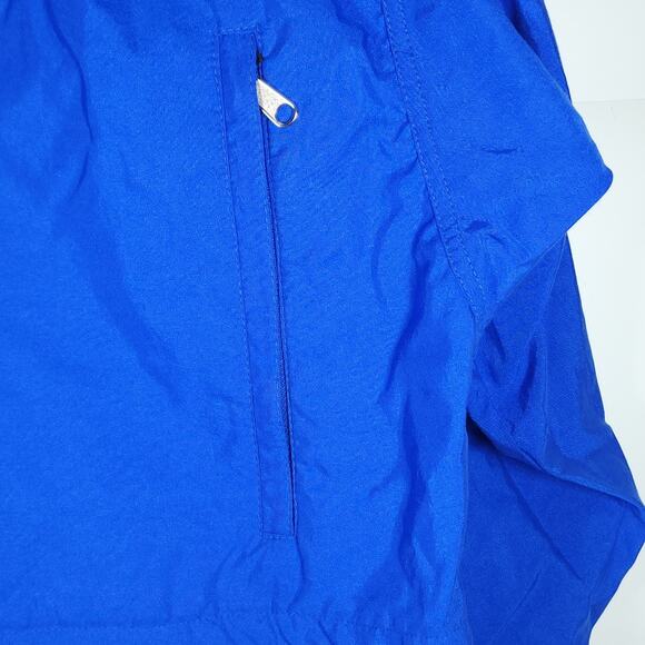 THE NORTH FACE Men's EXTREME XC Vtg Sz M Blue Lightweight Hooded Anorak Jacket - Picture 10 of 13